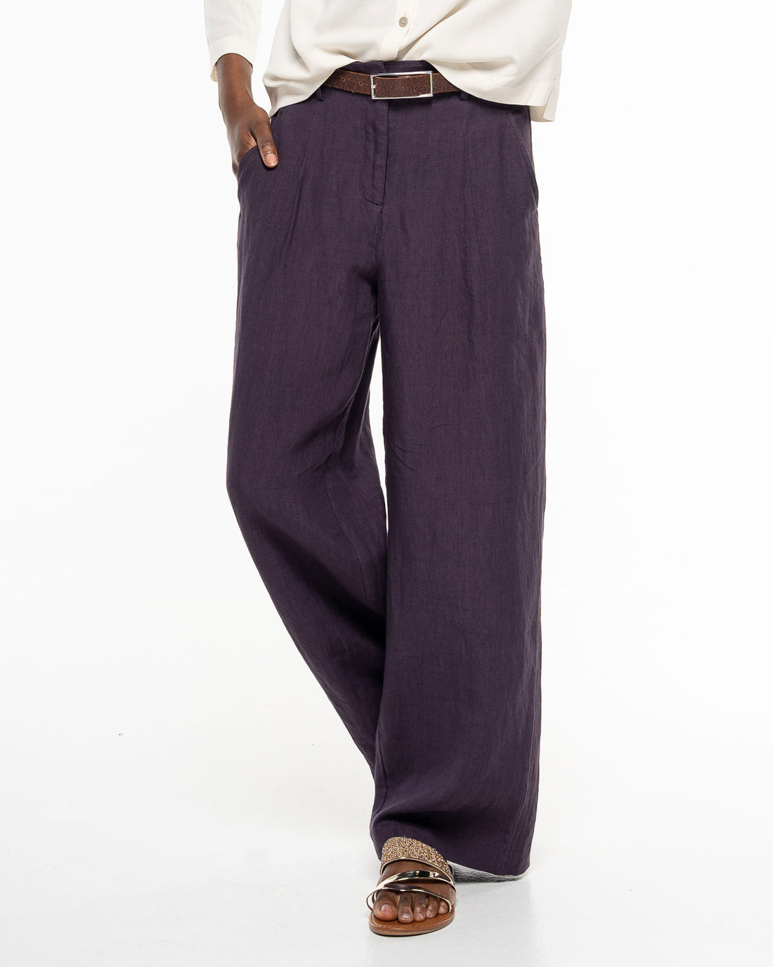 Alma & Lovis - Damen Hose 100% Leinen
