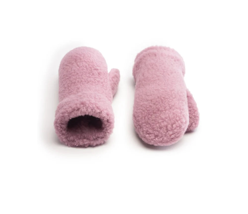 Alwero - Damen Handschuhe Biowolle pink