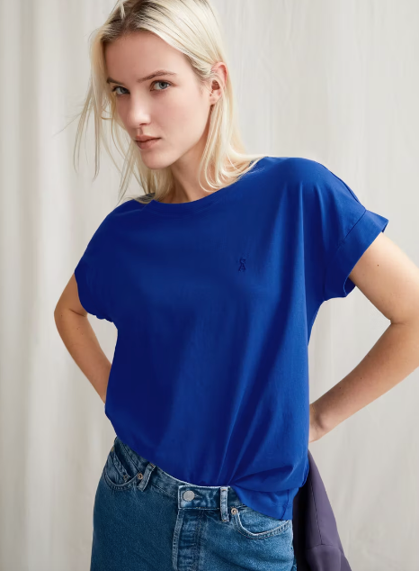 Armedangels -  T-Shirt IDAARA lapis blau