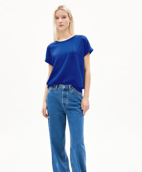 Armedangels -  T-Shirt IDAARA lapis blau