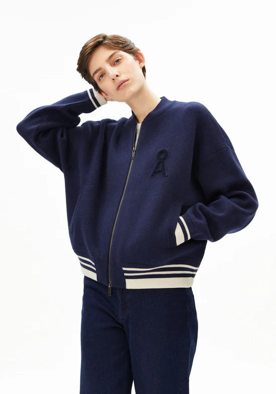 Armedangels - Bomberjacke navy-blau für Frauen