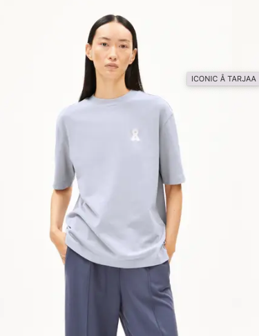 Armedangels - T-Shirt Iconic Biobaumwolle hellblau