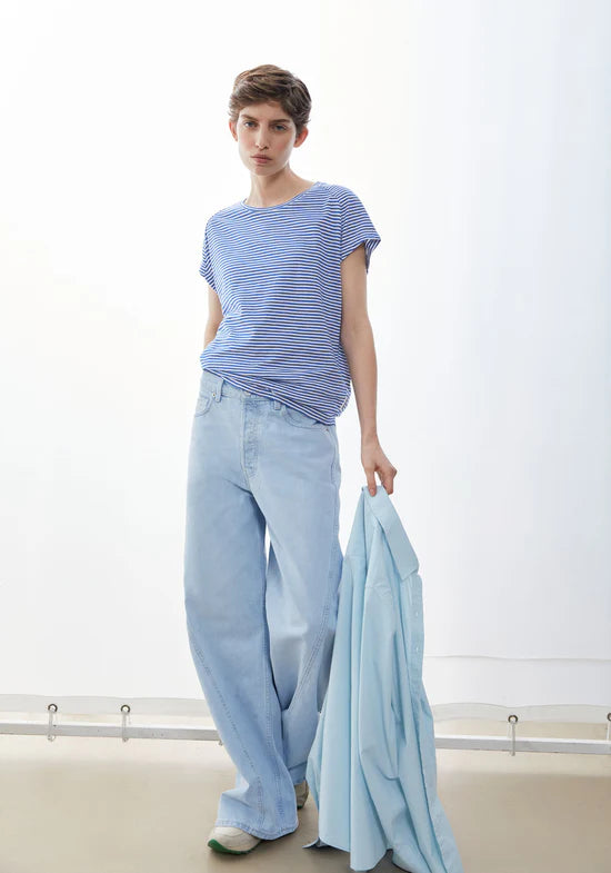 Armedangels - T-shirt blau gestreift für Frauen