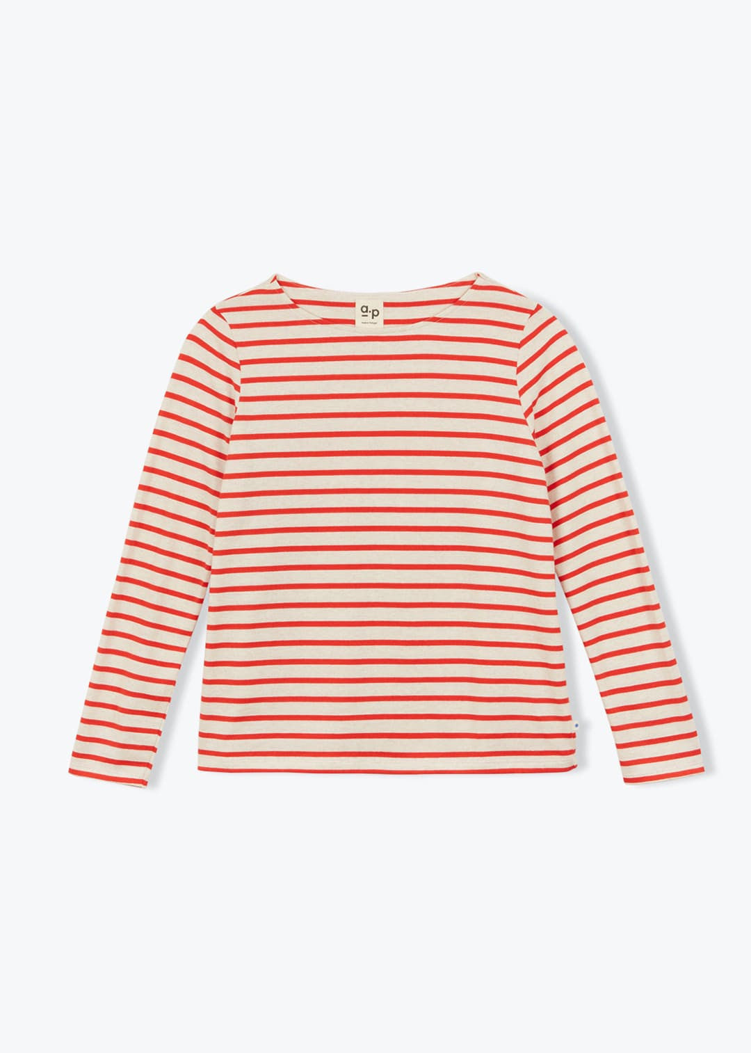 Damen Langarmshirt in Gerade Formund aus Biobaumwolle von Arsène et les Pipelettes .