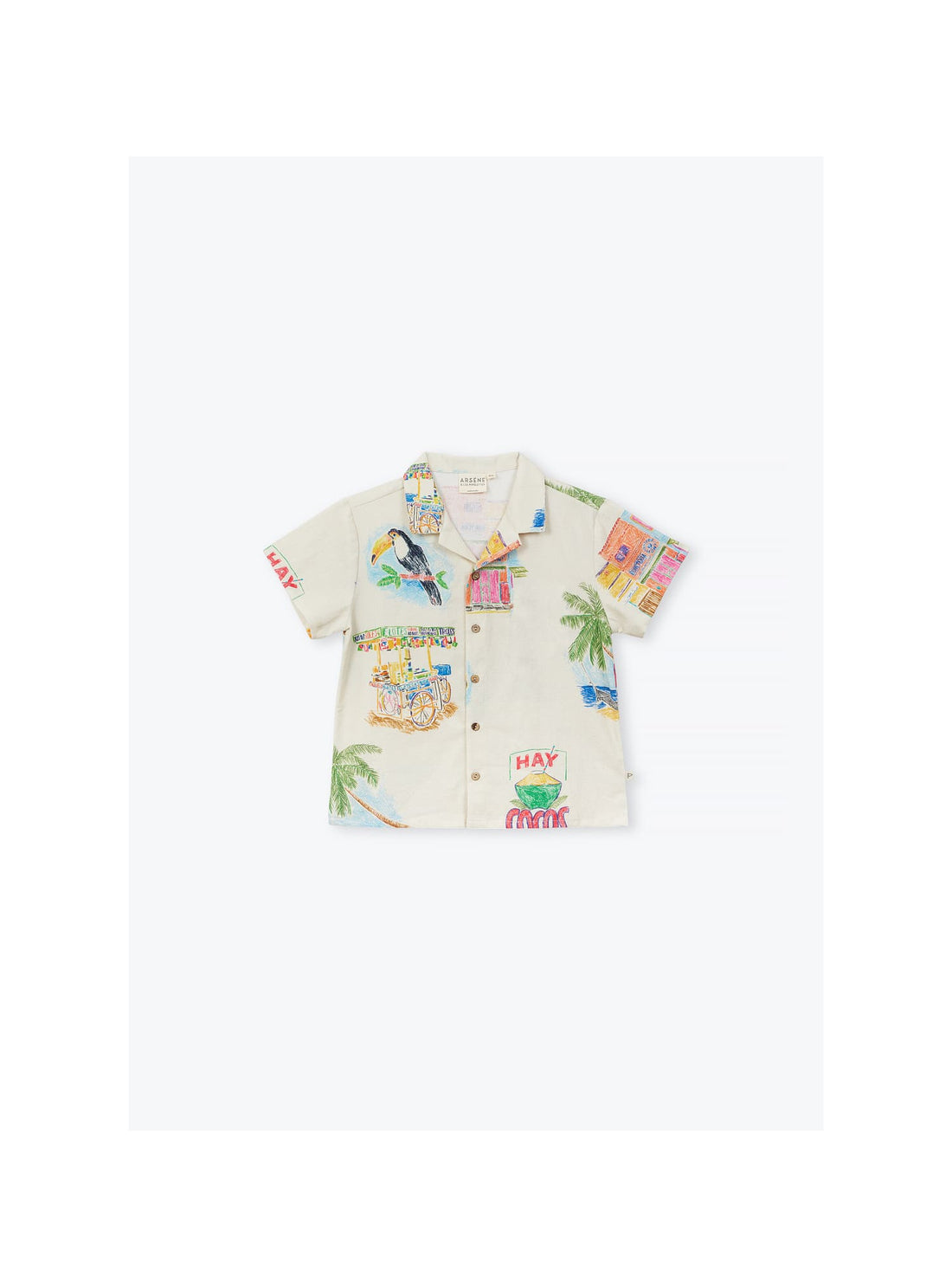 Arsène et les Pipelettes - Kinder Hemd "Cocos Frios"