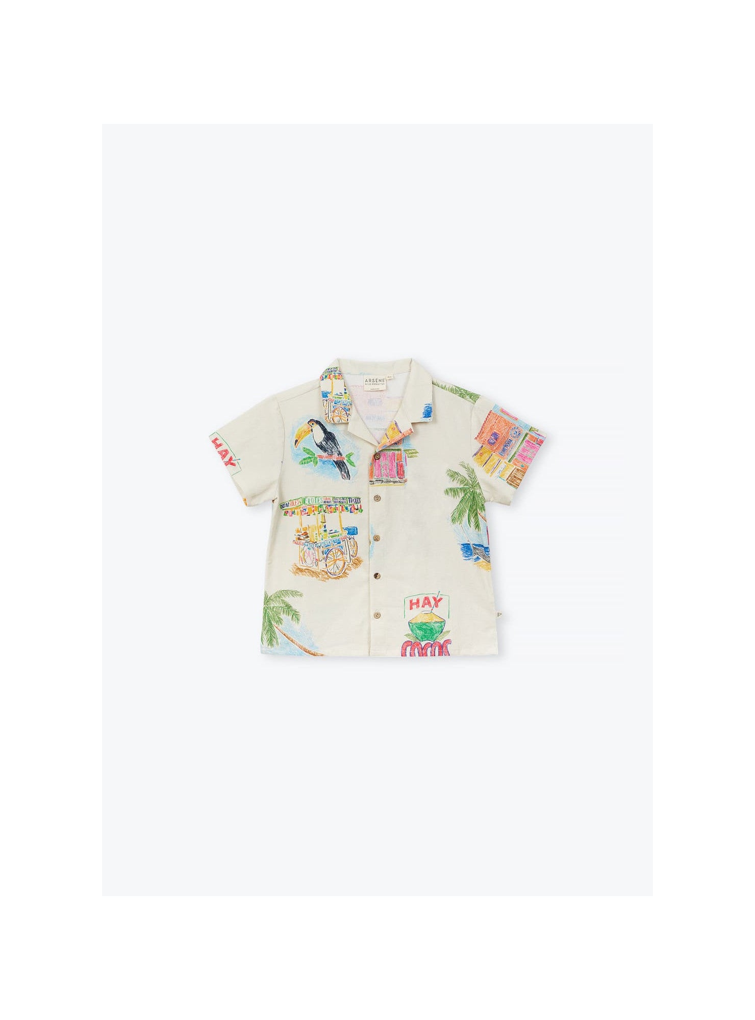 Arsène et les Pipelettes - Kinder Hemd "Cocos Frios"