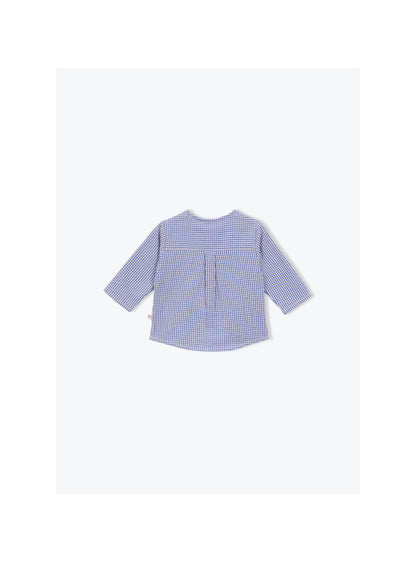 Arsène et les Pipelettes - Baby Hemd "Tunique Bebe Vichy"