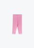 Arsène et les Pipelettes - Baby Leggings rosa aus Baumwolle (Bio)