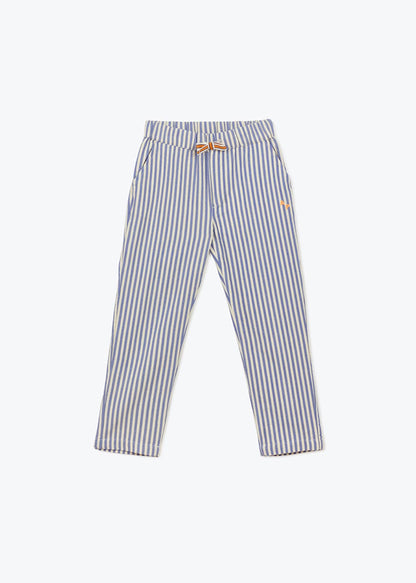 Arsène et les Pipelettes - Kinder Hose blau-weiß gestreift