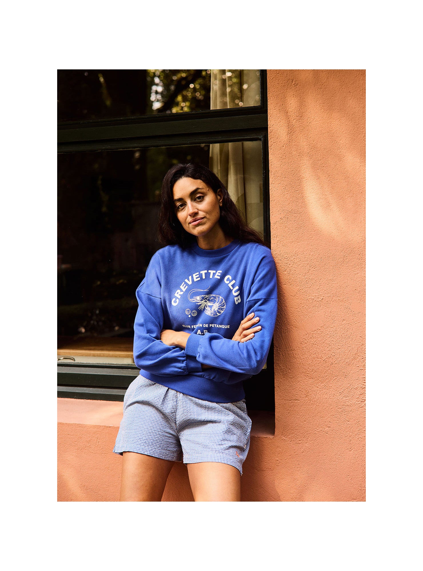 Arsène et les Pipelettes - Damen Langarmshirt "Shrimp"