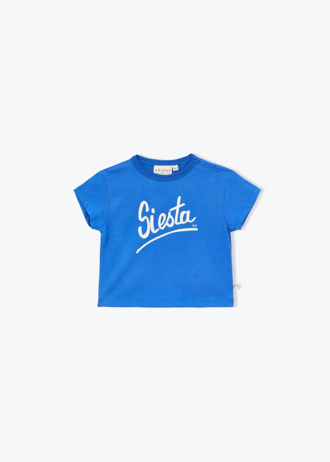 Arsène et les Pipelettes - Baby T-Shirt "Siesta" blau