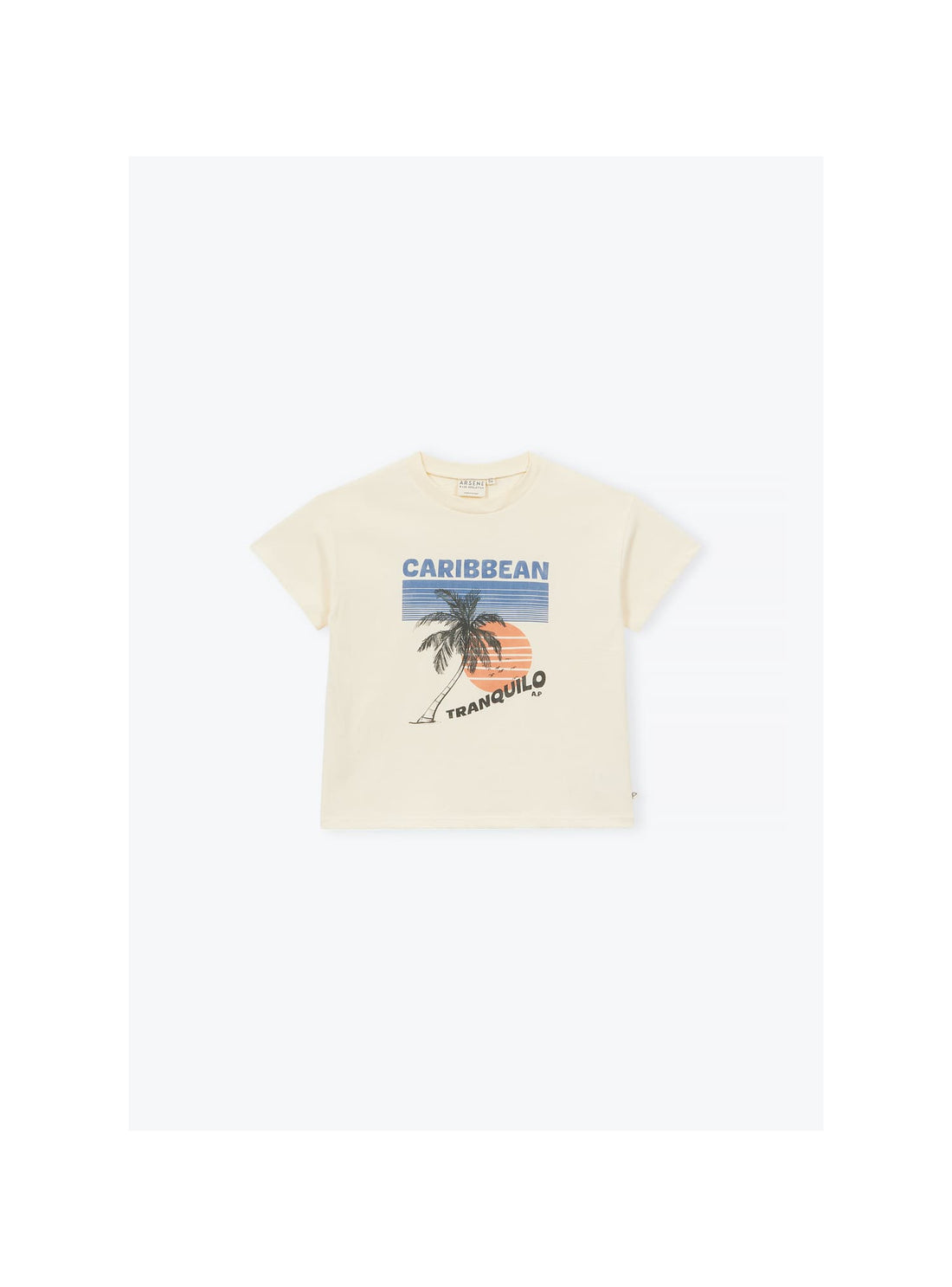 Arsène et les Pipelettes - Kinder T-Shirt "Caribbean" natur