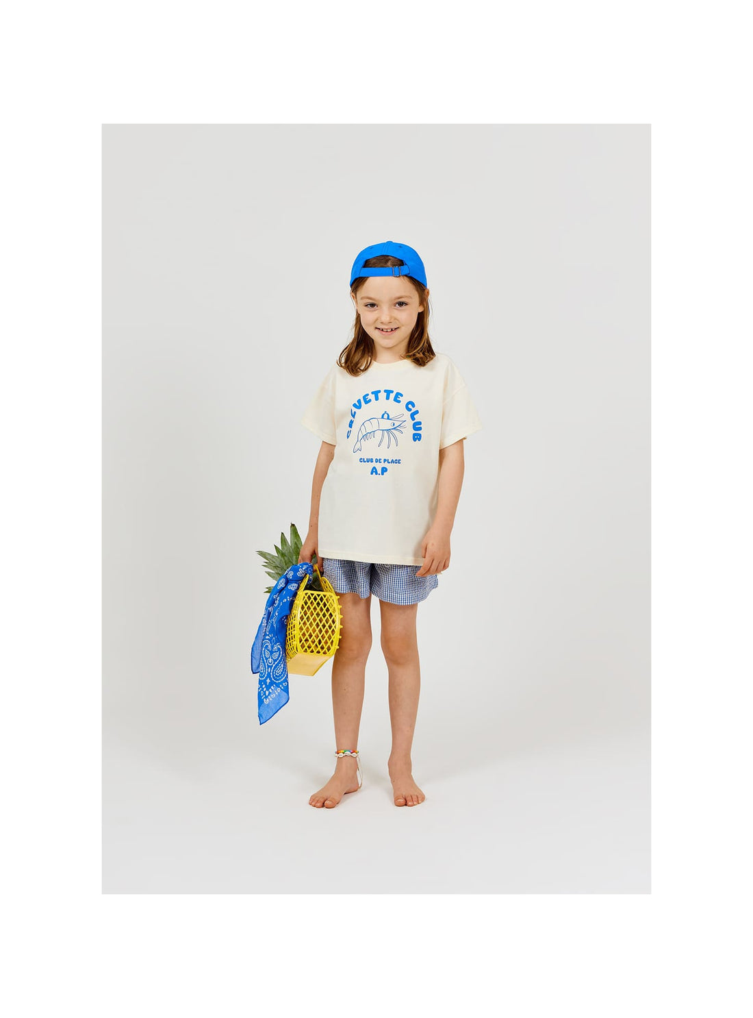 Arsène et les Pipelettes - Kinder T-Shirt "Crevette Club"