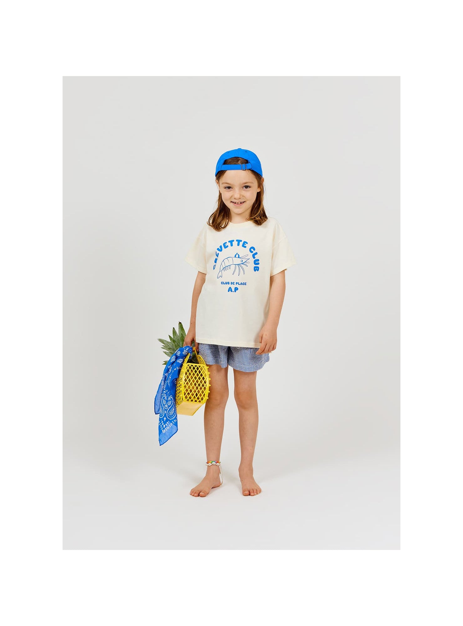 Arsène et les Pipelettes - Kinder T-Shirt "Crevette Club"