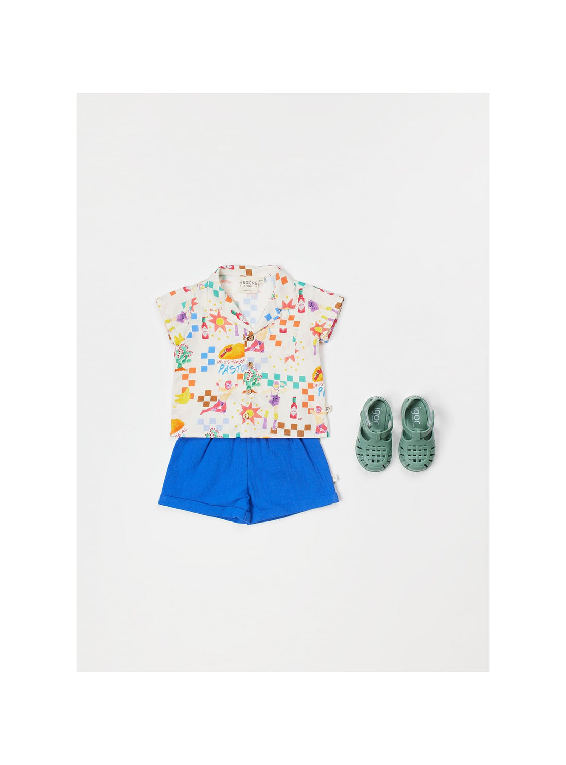 Arsène et les Pipelettes - Baby T-Shirt "Lunch Libre"