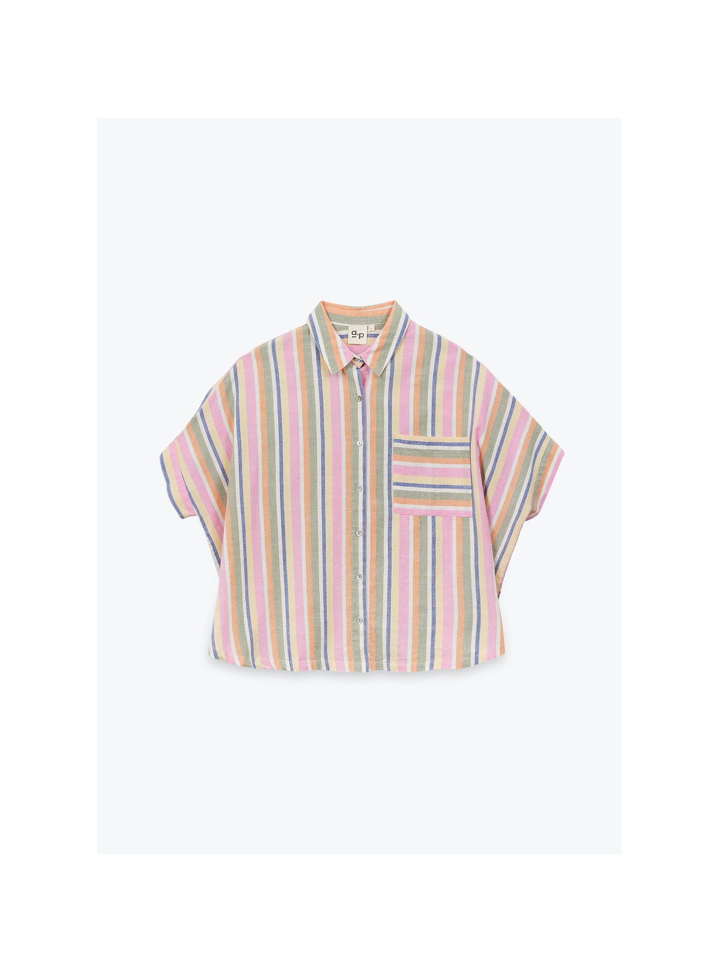 Arsène et les Pipelettes - Damen Bluse bunt gestreift