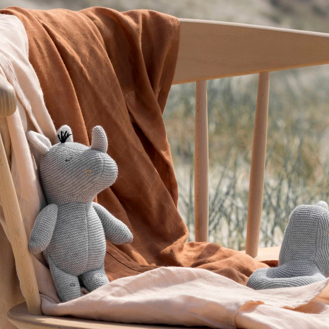 Baby Bello - Teddy "Ruby the Rhino" Baumwolle (Bio) - AURYN Shop