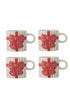 Bloomingville - Bowie Tasse, blau, Steingut 4-er Set