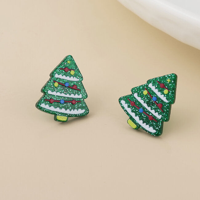 Blossify - Weihnachts-Ohrstecker „Sprucy Xmas Tree“
