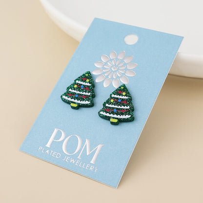 Blossify - Weihnachts-Ohrstecker „Sprucy Xmas Tree“