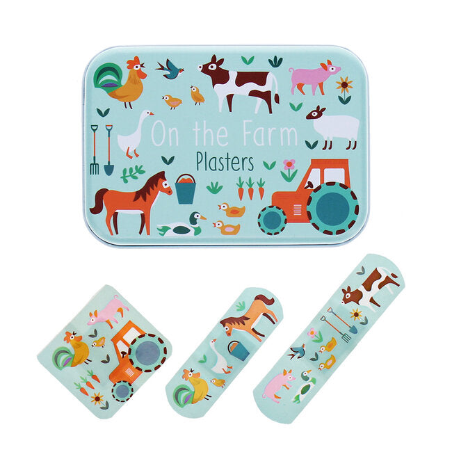 Blossify - Pflaster-Set „Farmyard“ in der Metalldose