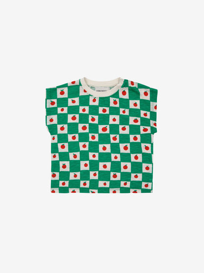 Bobo Choses - Baby T-Shirt Tomaten grün