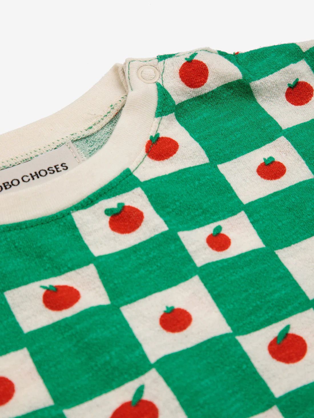 Bobo Choses - Baby T-Shirt Tomaten grün