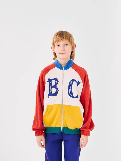 Bobo Choses - Kinder Sweatshirt Vintage mehrfarbig mit Reisverschluss