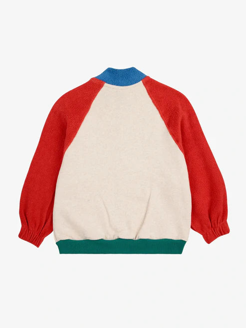 Bobo Choses - Kinder Sweatshirt Vintage mehrfarbig mit Reisverschluss