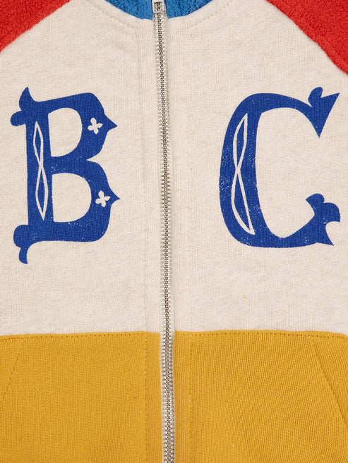 Bobo Choses - Kinder Sweatshirt Vintage mehrfarbig mit Reisverschluss