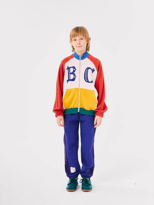 Bobo Choses - Kinder Sweatshirt Vintage mehrfarbig mit Reisverschluss
