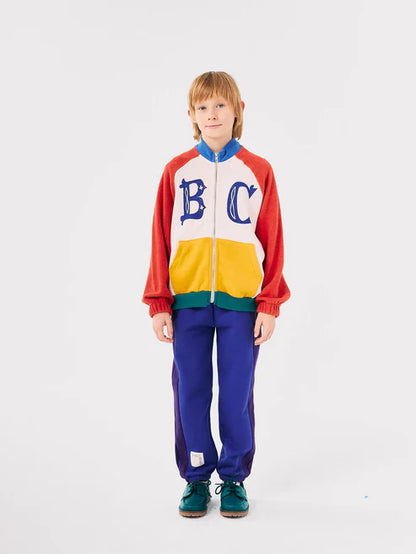Bobo Choses - Kinder Sweatshirt Vintage mehrfarbig mit Reisverschluss