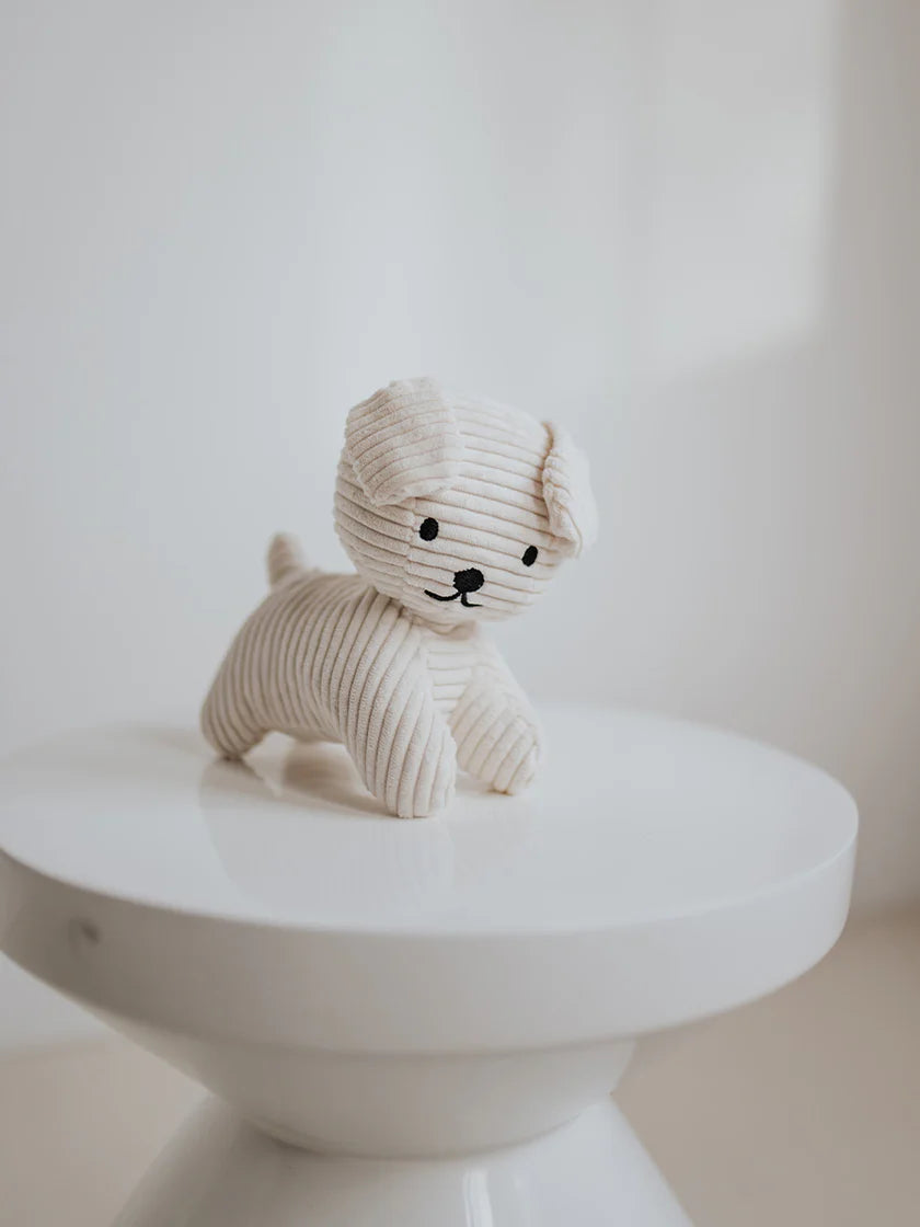 Bon Ton Toys - Snuffy Kuscheltier Eco-Cord Offwhite 21cm