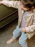 Brands4kids - Langarmshirt in lila/weiß für Mädchen/Kinder