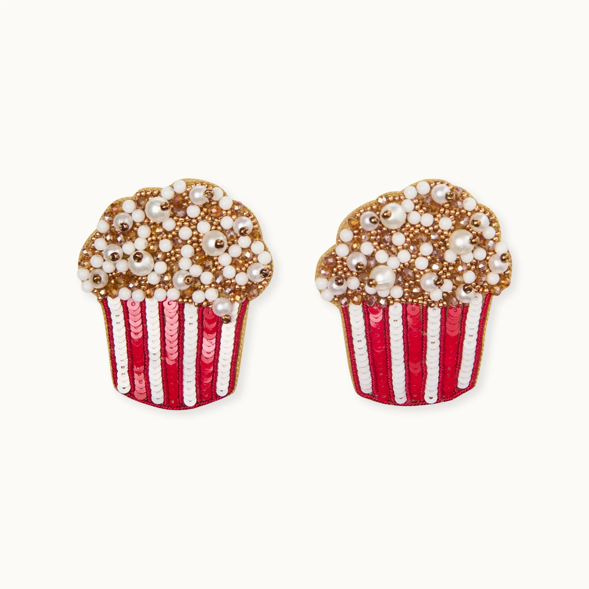by Vivi. e. K. - Broschenpaar Popcorn