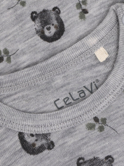 CeLaVi - Baby Body 100 % Wolle tiermotiv