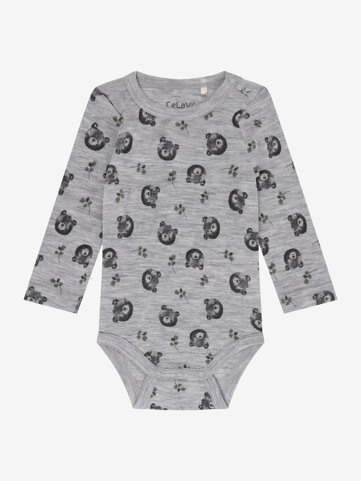 CeLaVi - Baby Body 100 % Wolle tiermotiv
