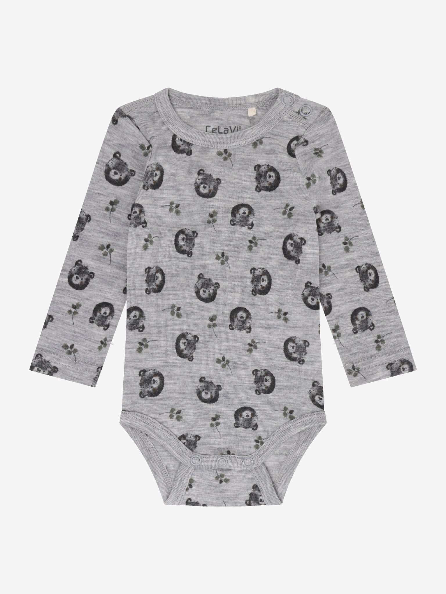 CeLaVi - Baby Body 100 % Wolle tiermotiv