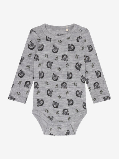 CeLaVi - Baby Body 100 % Wolle tiermotiv