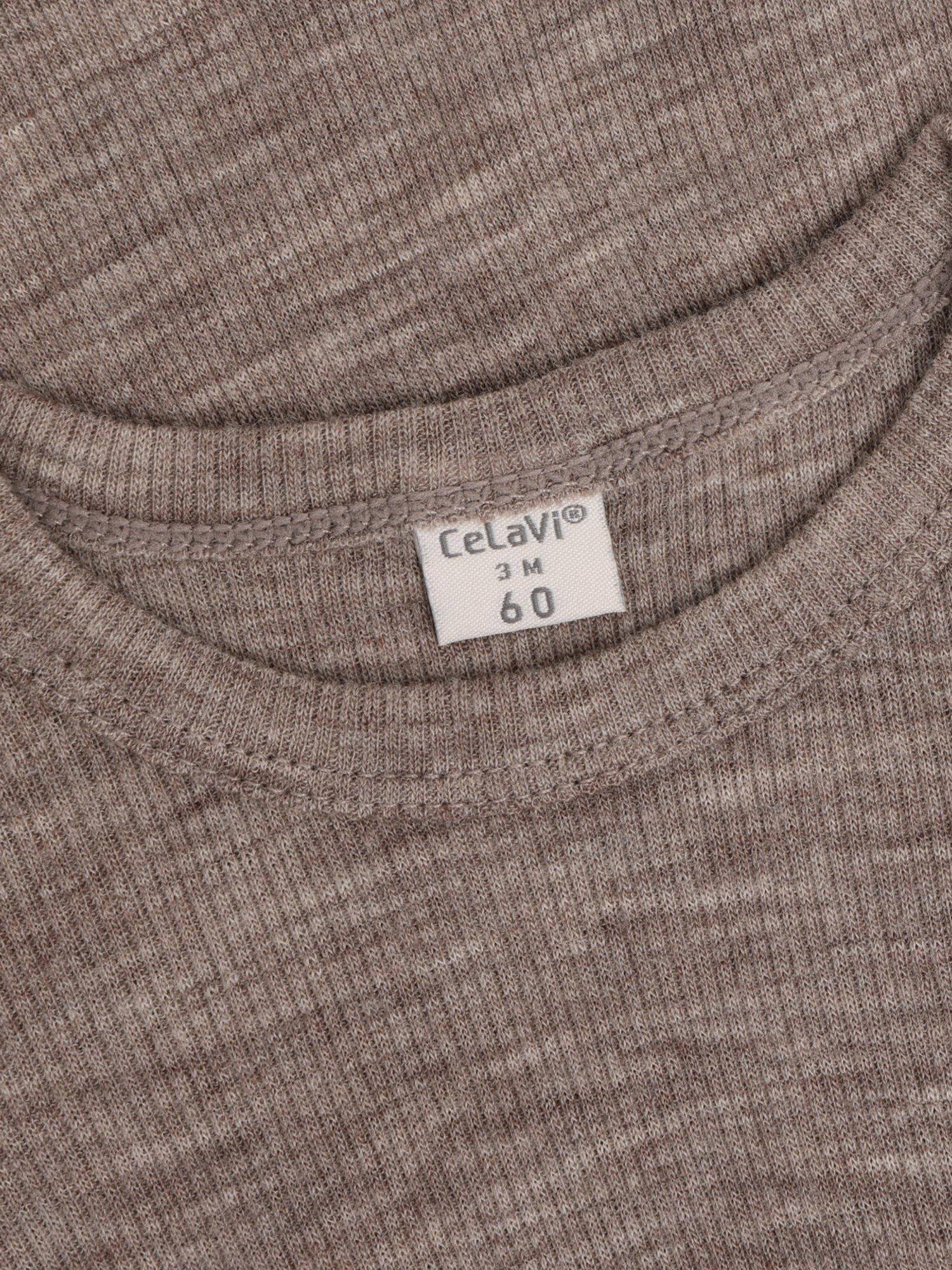 CeLaVi - Baby Body 100 % Merinowolle braun