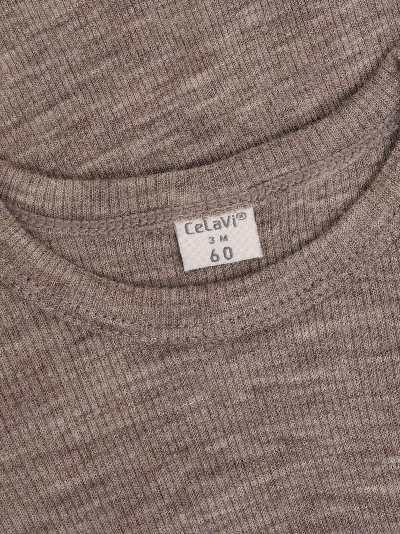 CeLaVi - Baby Body 100 % Merinowolle braun