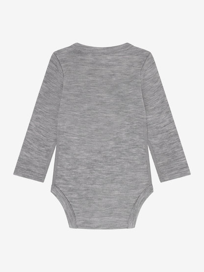 CeLaVi - Baby Body 100 % Merinowolle grau