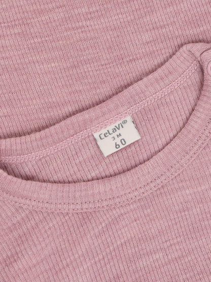 CeLaVi - Baby Body 100 % Merinowolle rosa