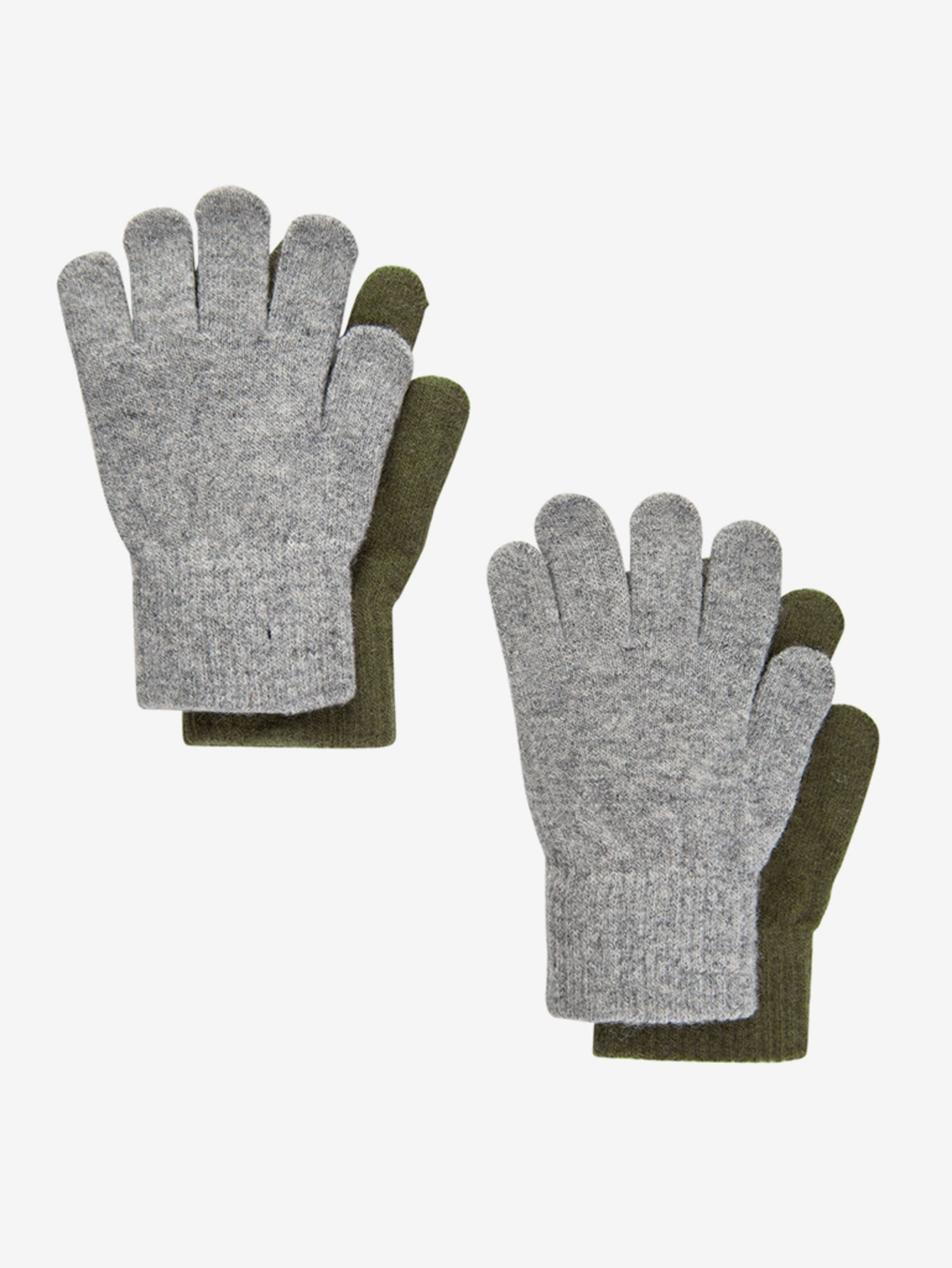CeLaVi - Handschuhe 2-er Pack oliv/ grau - AURYN Shop