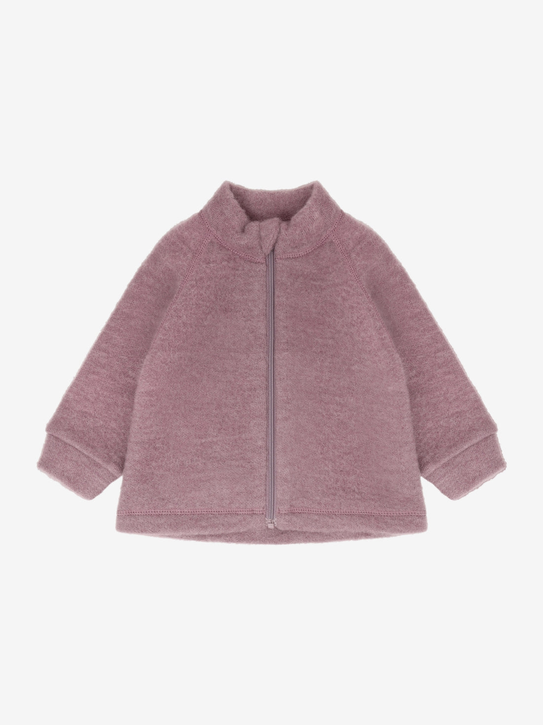 CeLaVi - Baby Jacke mit Reißverschluss aus Wolle rosa