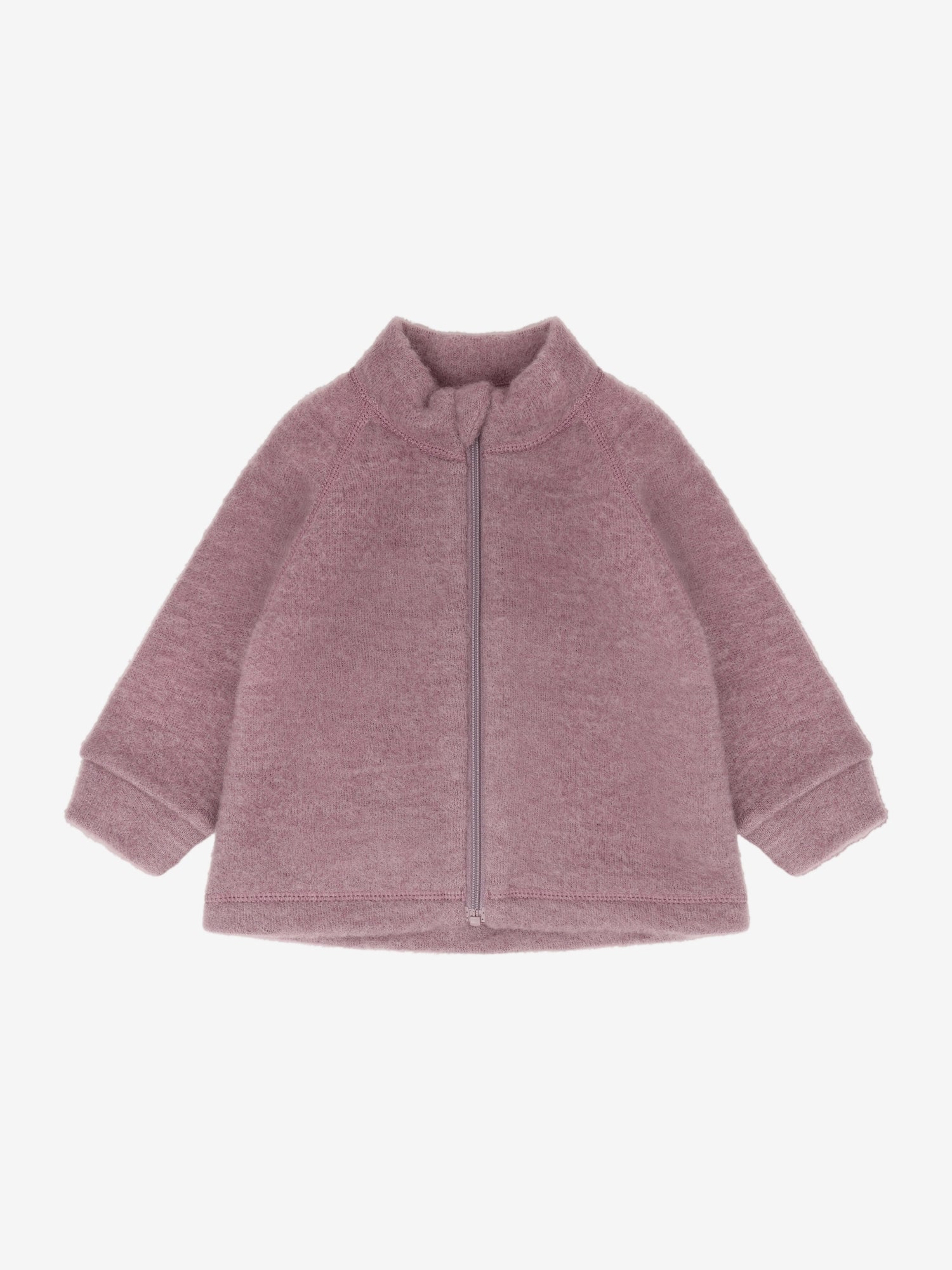 CeLaVi - Baby Jacke mit Reißverschluss aus Wolle rosa