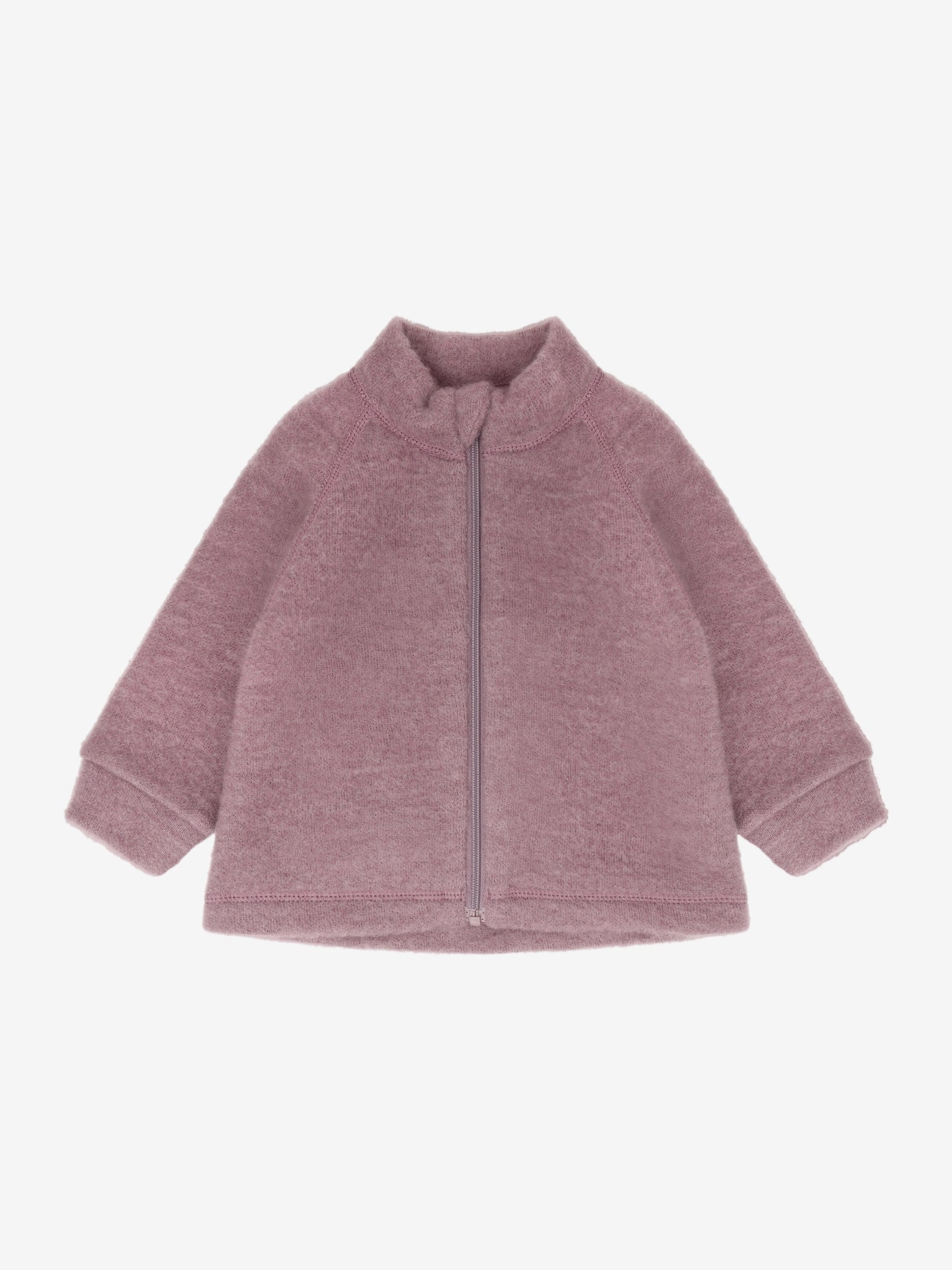 CeLaVi - Baby Jacke mit Reißverschluss aus Wolle rosa