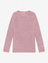 CeLaVi - Kinder Langarmshirt 100 % Wolle rosa