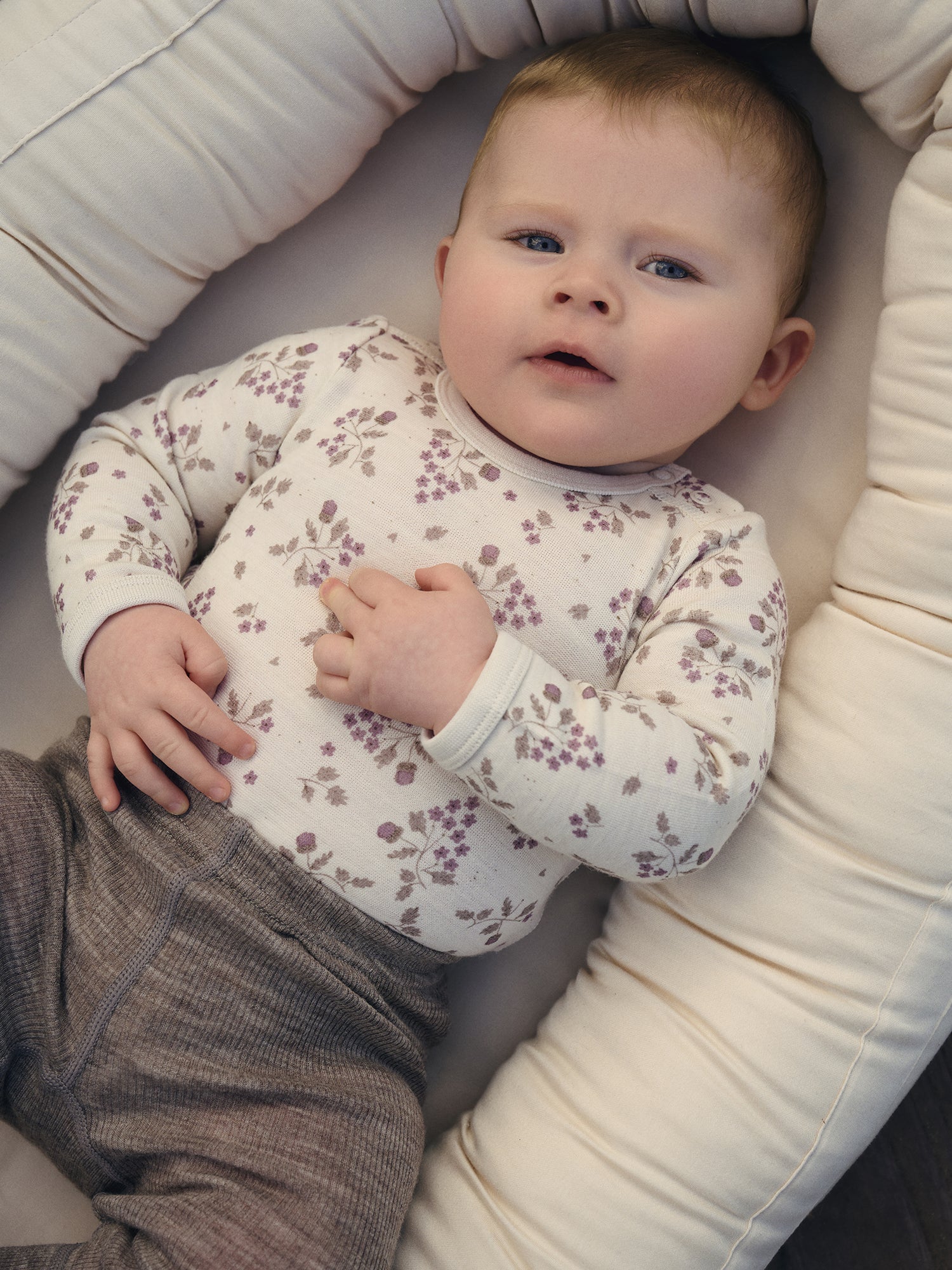 CeLaVi - Baby Leggings 100 % Merinowolle braun