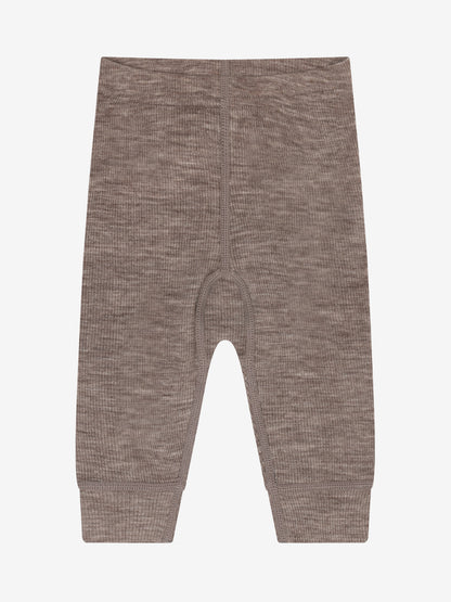 CeLaVi - Baby Leggings 100 % Merinowolle braun